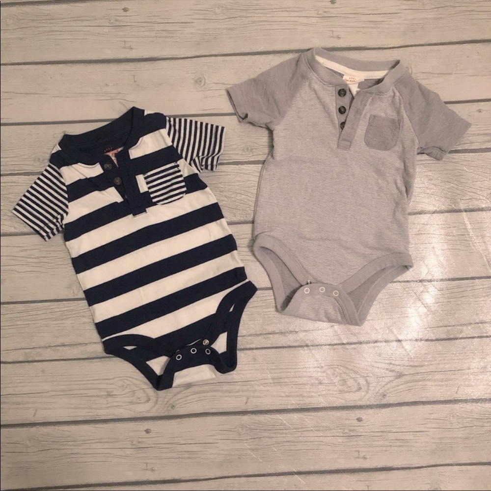 Cat and Jack tshirt onesies